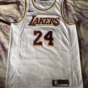 Kobe Bryant White Lakers Swingsman Jersey - NEW!!